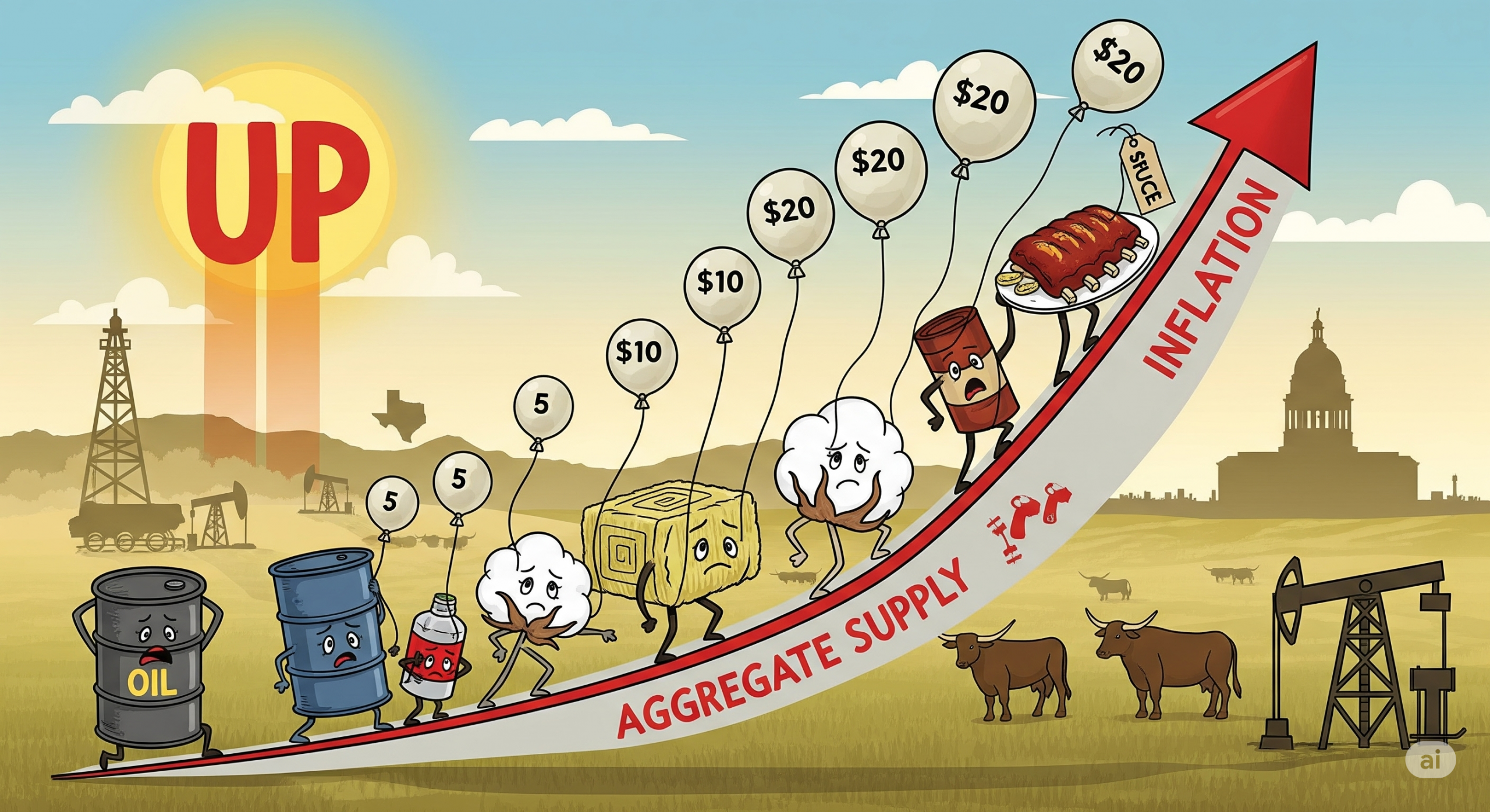 Understanding Price Inflation in Texas Aggregate Supply